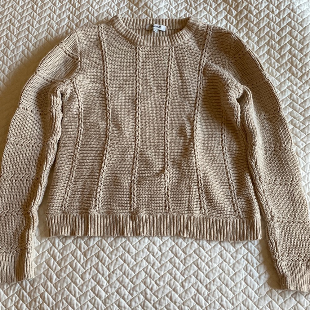 Madewell Cream Colored Sweater